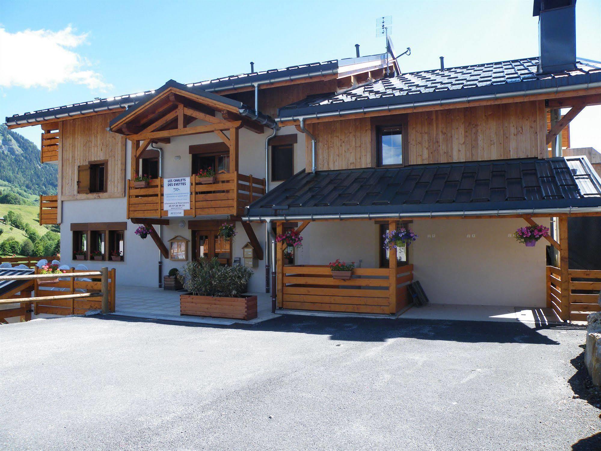 Residence Nemea Les Chalets Des Evettes Flumet Eksteriør billede