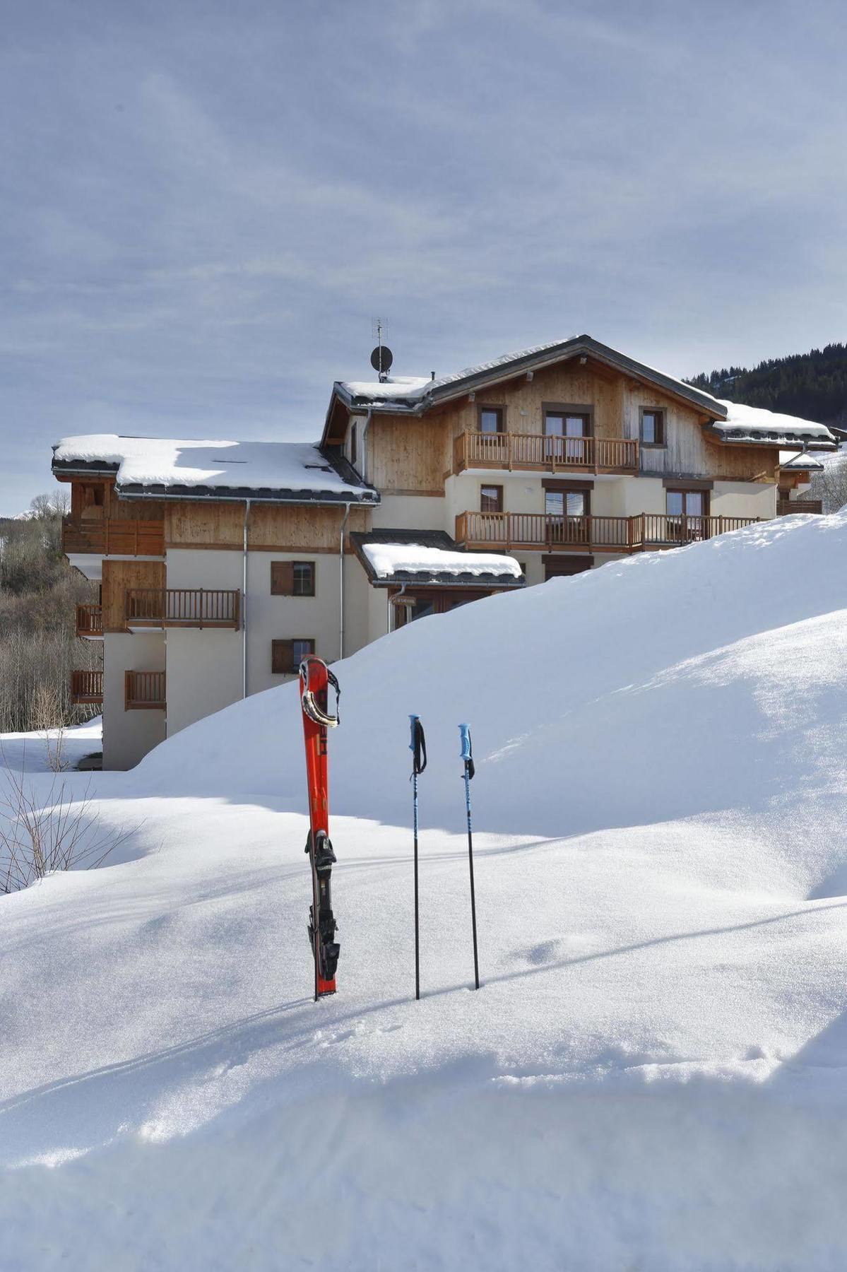 Residence Nemea Les Chalets Des Evettes Flumet Eksteriør billede