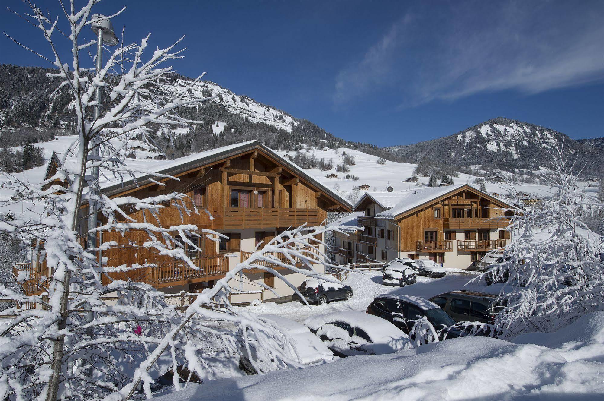 Residence Nemea Les Chalets Des Evettes Flumet Eksteriør billede