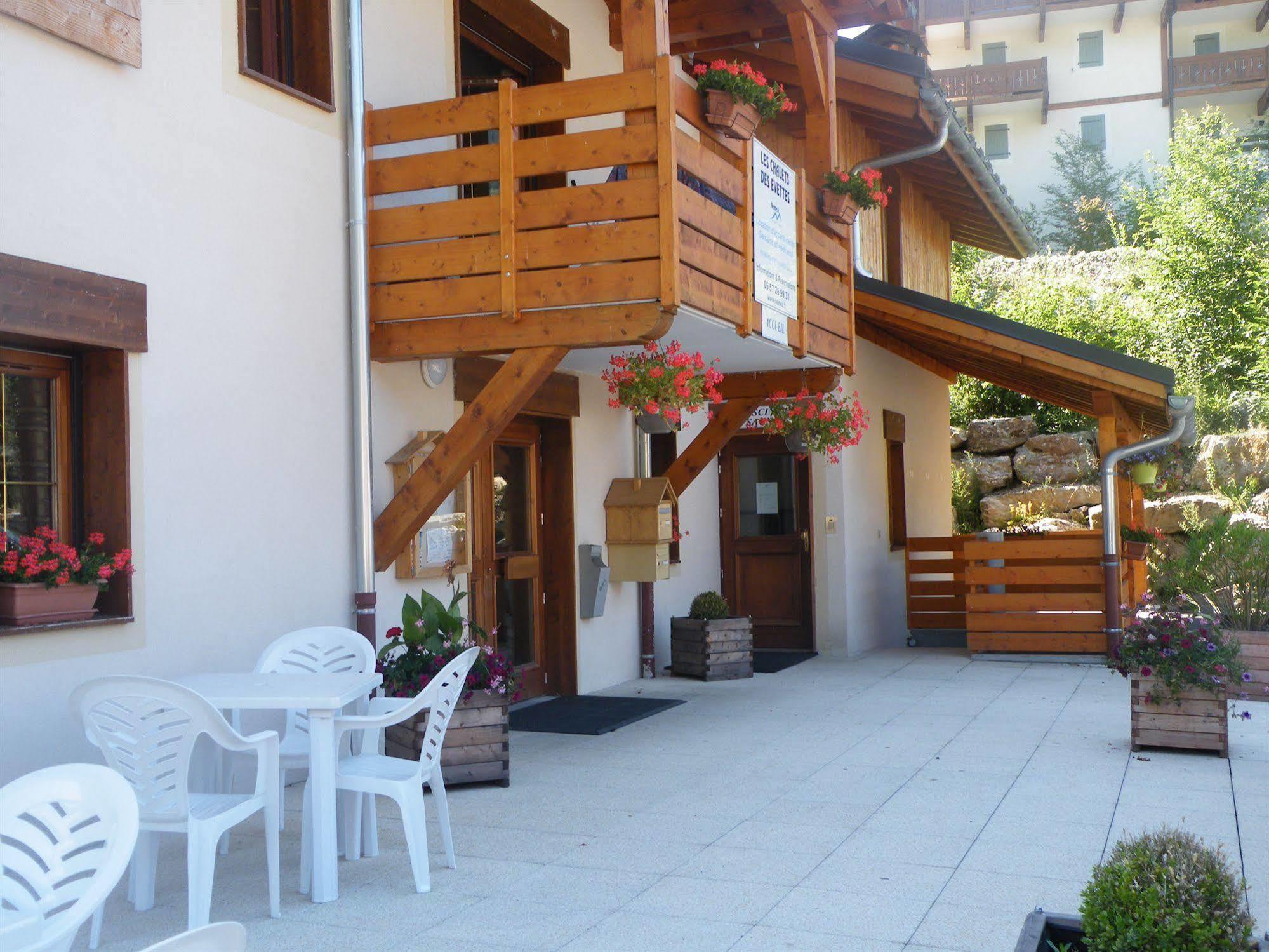 Residence Nemea Les Chalets Des Evettes Flumet Eksteriør billede