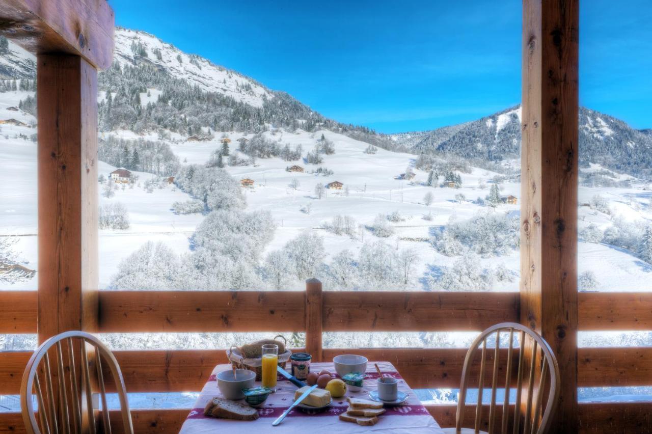Residence Nemea Les Chalets Des Evettes Flumet Eksteriør billede